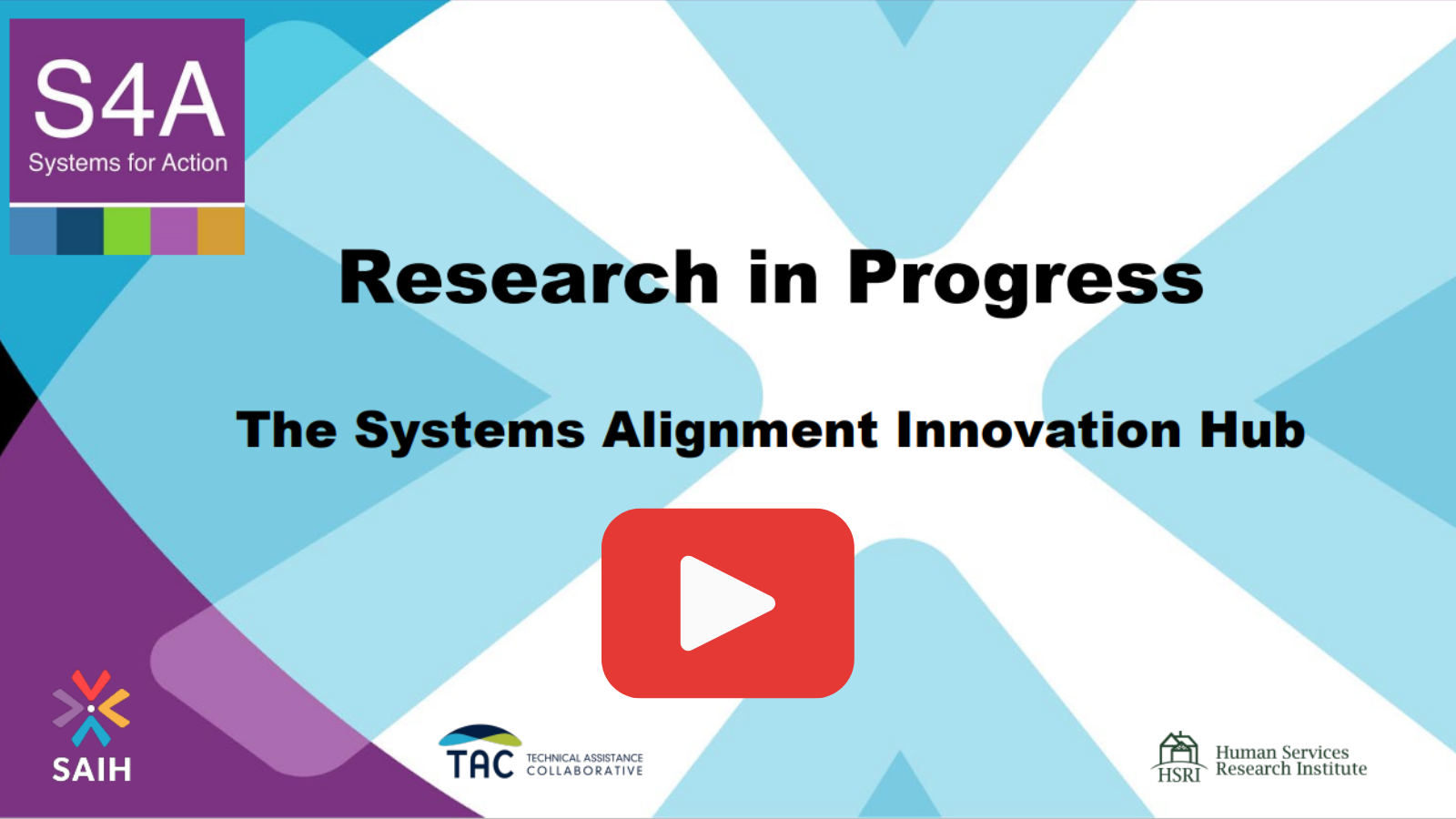Watch Recording of Overview of the System Alignment Innovation Hub